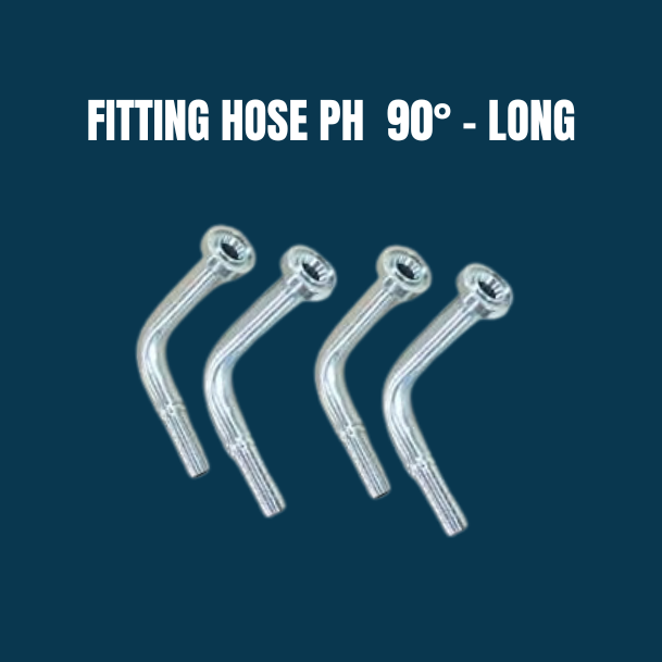 FITTING HOSE PH 12-12 90° - L 4"