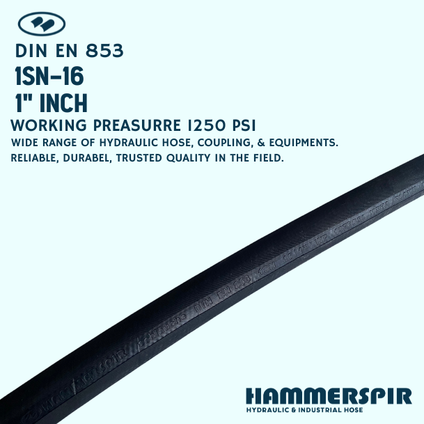 HOSE 1SN 1" EMBOSSED