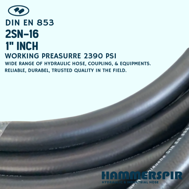 HOSE 2SN 1" SMOOTH