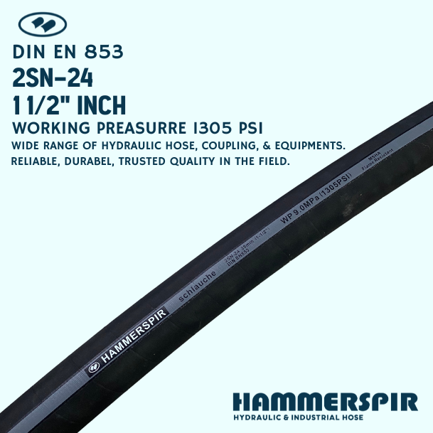 HOSE 2SN 1.1/2" ROUGH PRINT