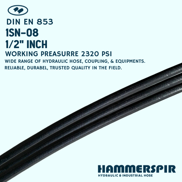 HOSE 1SN 1/2" EMBOSSED