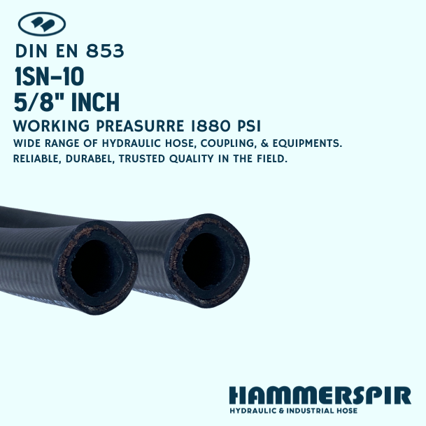 HOSE 1SN 5/8" SMOOTH