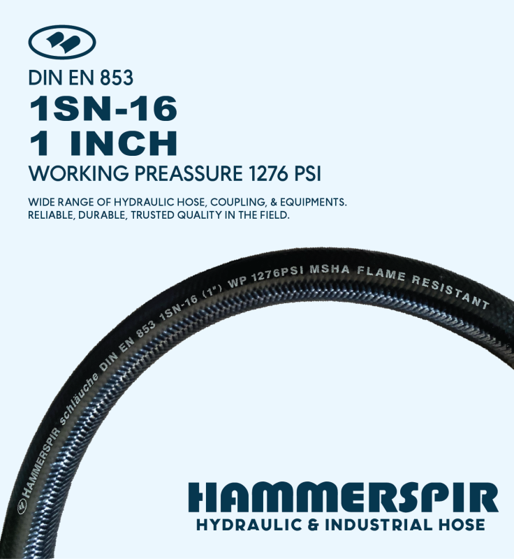 HOSE 1SN 1" SMOOTH