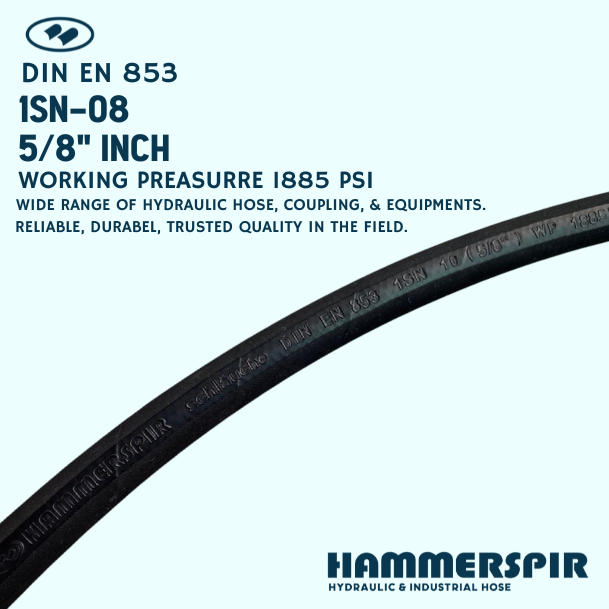HOSE 1SN 5/8" EMBOSSED